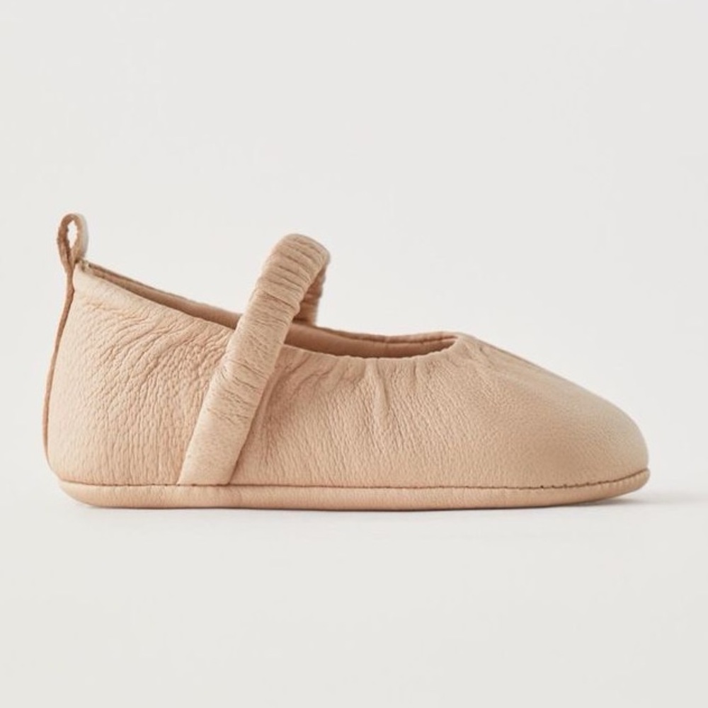 Zara Baby Leather Ballet Flats, size 1.5
